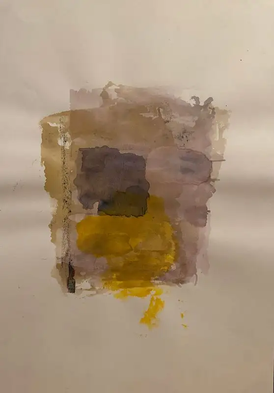 Abstrakt mit Gelb